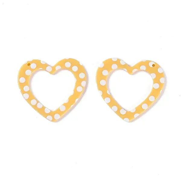 Opaque Printed Acrylic Pendants