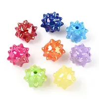 UV Plating Opaque Acrylic Beads