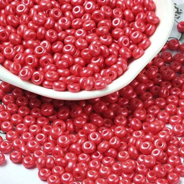 Baking Paint Luster Glass Seed Beads