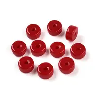 Opaque Solid Color Glass Beads