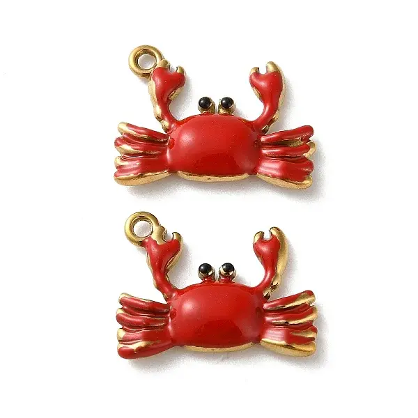 304 Stainless Steel Enamel Pendants