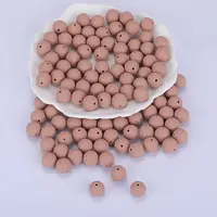Round Silicone Focal Beads