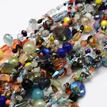 Electroplate Glass Bead Strands