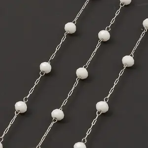Glass Round Beaded Chains