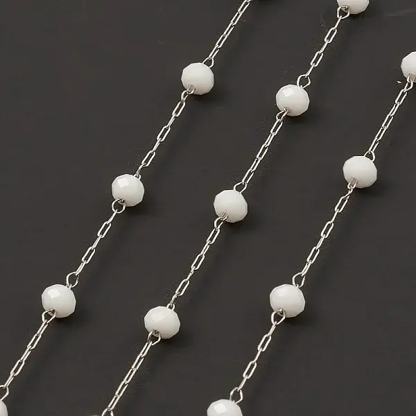 Glass Round Beaded Chains