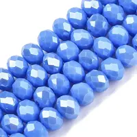 Electroplate Glass Beads Strands
