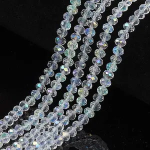 Electroplate Glass Beads Strands