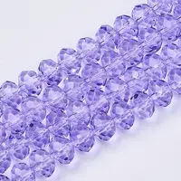 Baking Paint Glass Beads Strands