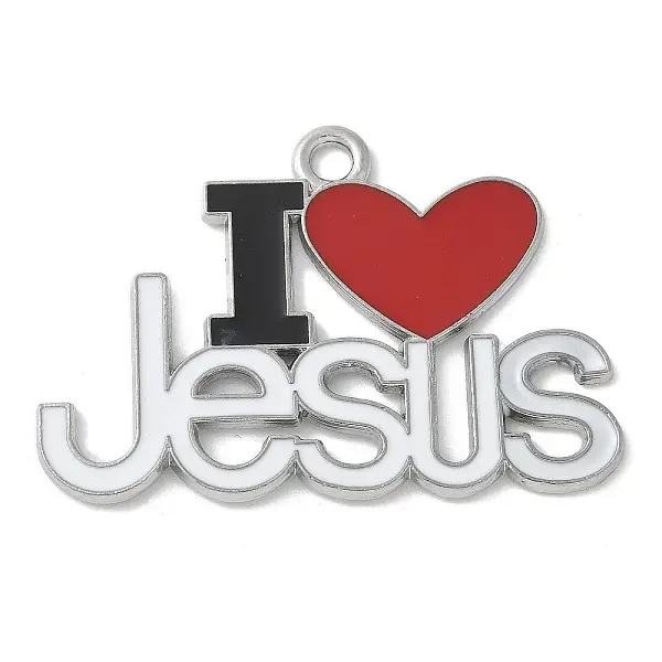 Alloy with Enamel Pendants