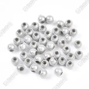 Spray Painted Opaque Acrylic Beads