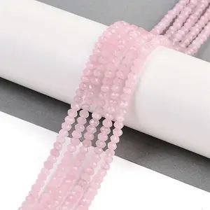 Natural White Jade Beads Strands