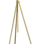 Stojací lampa luxor - zlatá/bílá