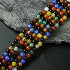 Natural Agate Beads Strands