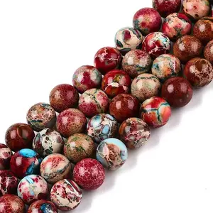 Natural Imperial Jasper Beads Strands