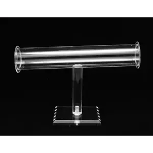 Organic Glass T Bar Bracelet Display Stand