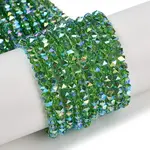 Electroplate Glass Beads Strands