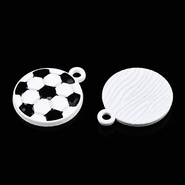 Baking Paint Alloy Pendants