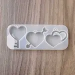 Heart DIY Silicone Keychain Accessory Molds