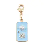 Alloy Rhinestone & Enamel Pendant Decoration