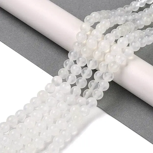 Natural Green Jade Beads Strands