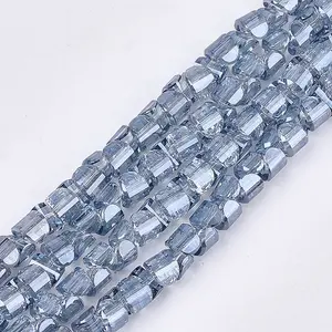 Electroplate Glass Beads Strands