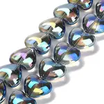 Electroplate UV Plating Glass Beads Strands