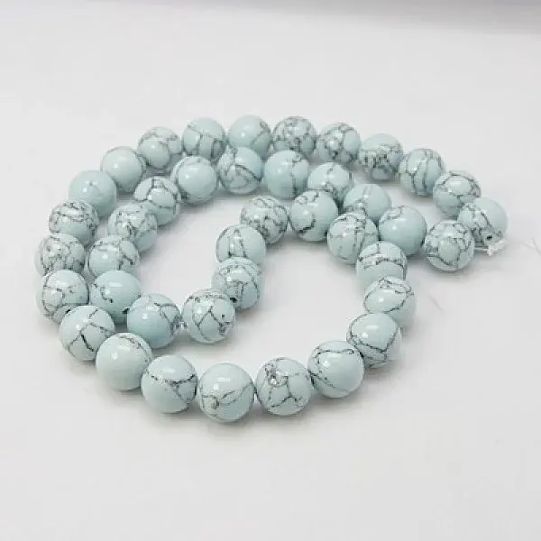 Synthetic Turquoise Beads Strands
