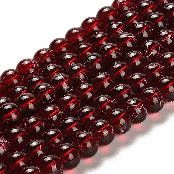 Drawbench Transparent Glass Beads Strands