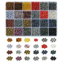 288G 24 Styles 8/0 Glass Seed Beads