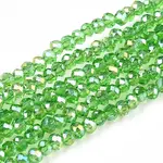 Electroplate Glass Beads Strands