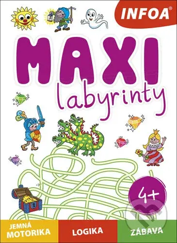 Maxi labyrinty (4+) - kniha z kategorie Úkoly pro děti