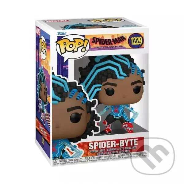 Funko POP Marvel: Spider-Man Across The Spider-Verse - Spider-Byte,Funko POP Marvel: Spider-Man Across The Spider-Verse - Spider-Byte