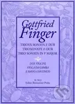 Triová sonáta F dur - Gottfried Finger