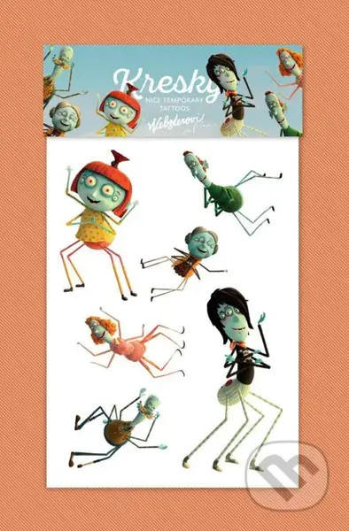 Kresky: Websterovci vo filme (Dočasné tetovačky)