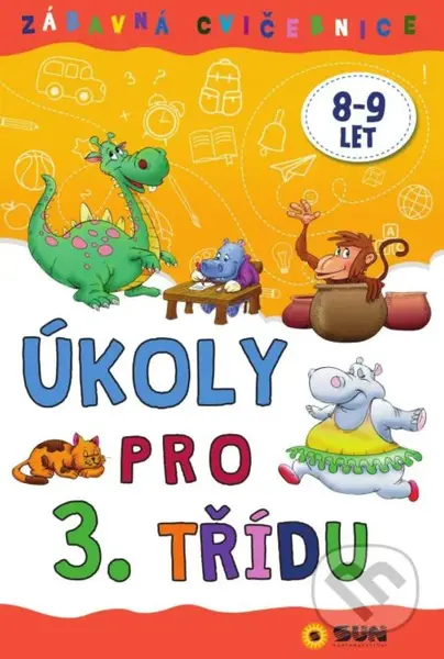 Zábavná cvičebnice Úkoly pro 3. třídu - kniha z kategorie 1. stupeň