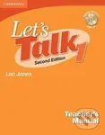 Let´s Talk: Teachers Manual 1 with Audio CD - Leo Jones - kniha z kategorie Jazykové učebnice a slovníky