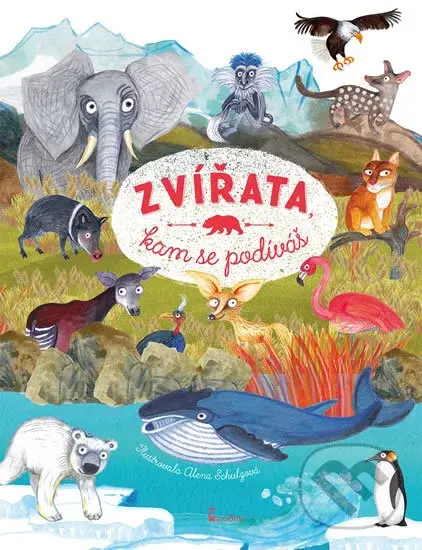 Zvířata, kam se podíváš - Olga Pohl, Alena Schulzová (ilustrátor)