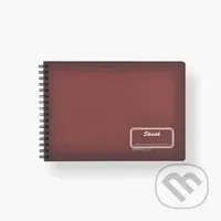 Skicák RETRO - černý A4