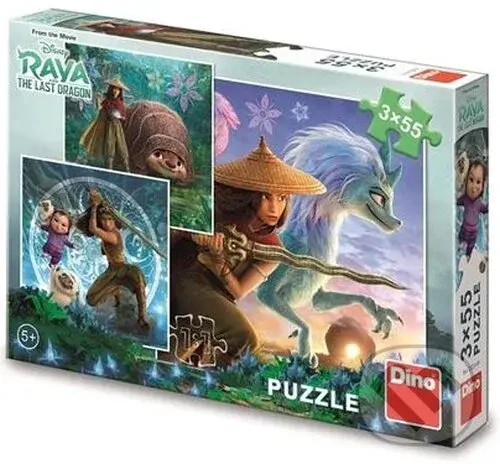 Raya a kamarádi - puzzle z kategorie 15 – 60 dielikov