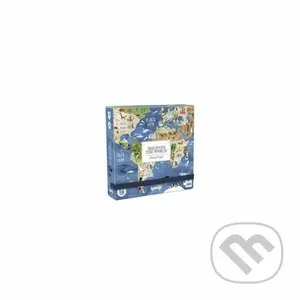 Vreckové puzzle Okolo sveta - puzzle z kategorie 60 - 300 dílků