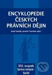 Encyklopedie českých právních dějin, XVI. svazek Správa veřejná - Suché