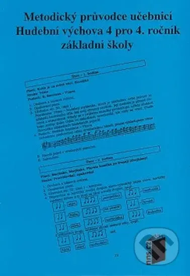 Metodický průvodce k učebnici Hudební výchova 4 - kniha z kategorie 2. stupeň