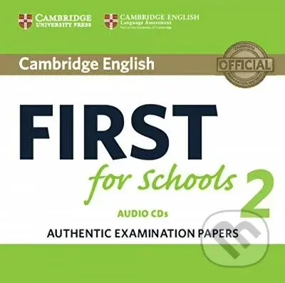 Cambridge English First for Schools 2 Audio CDs (2) - kniha z kategorie Jazykové učebnice a slovníky