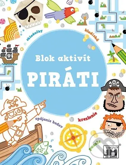 Blok aktivít Piráti - kniha z kategorie Omalovánky