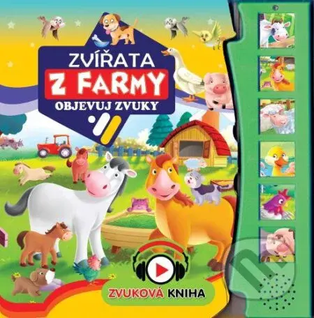 Zvířata z farmy - objevuj zvuky (Zvuková kniha) - kniha z kategorie Beletrie pro děti