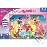 Super Shape XL Disney princezny (Růžový svět) - puzzle z kategorie Maxi dílky