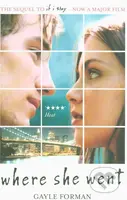 Where She Went - Gayle Forman - kniha z kategorie Beletrie pro děti