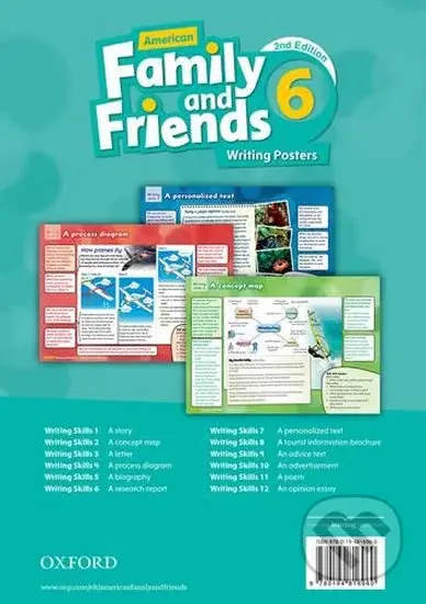 Family and Friends American English 6: Writing Posters (2nd) - kniha z kategorie 1. stupeň