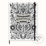 Moleskine - zápisník Lorenzo Petrantoni biely (limitovaná edícia, veľký, linajkovaný)