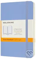 Moleskine - svetlomodrý zápisník (malý, linajkovaný)